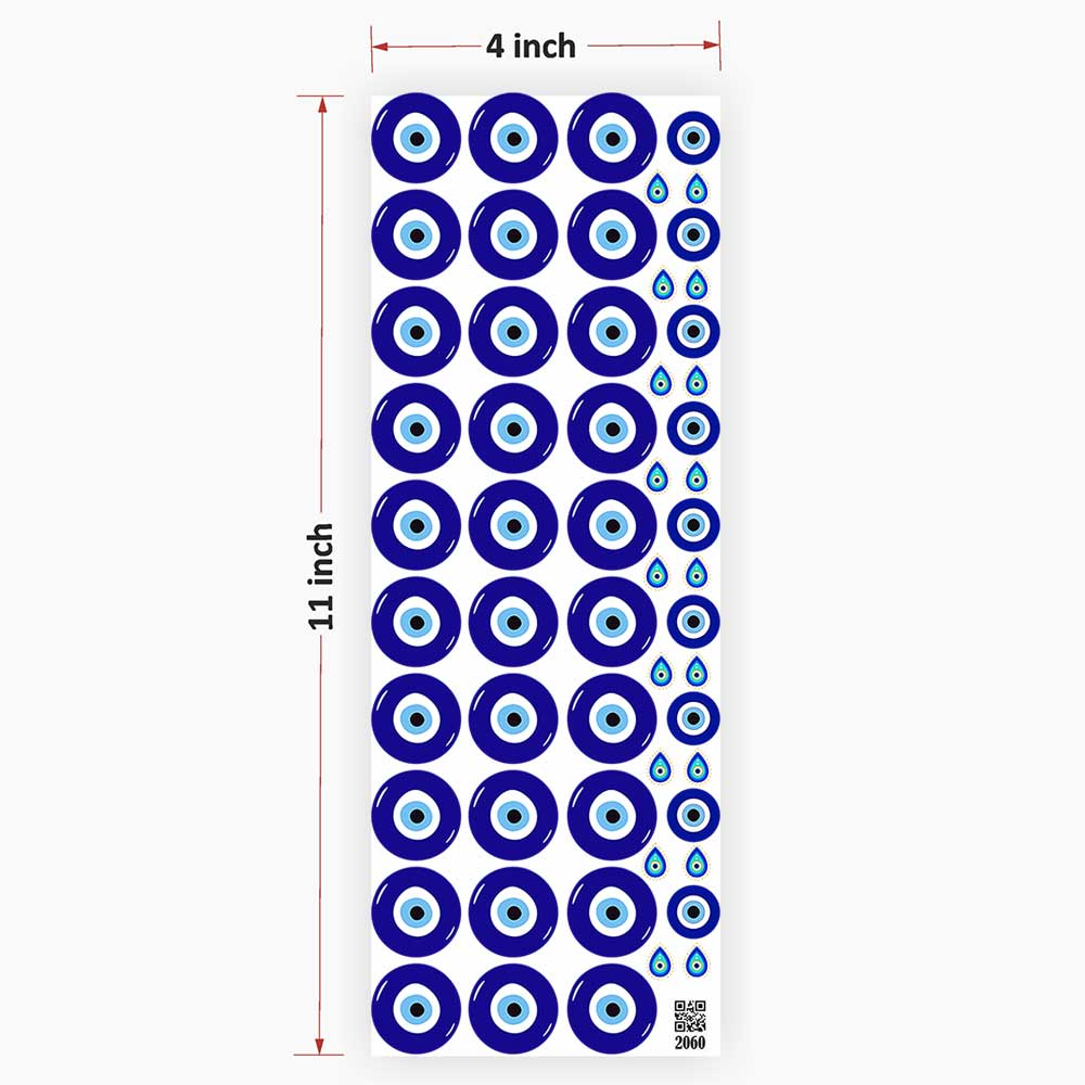 Evil Eyes UV DTF Sticker for Resin art 2060