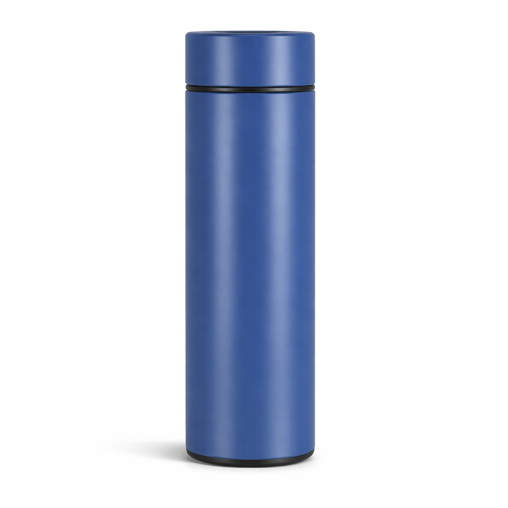 Premium Blue Temperature Bottle – Smart Display Vacuum Flask (500ml)