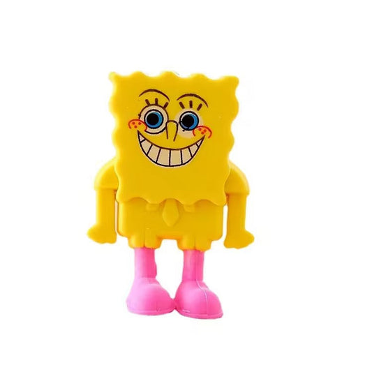 Smiley Sponge Cartoon Eraser for Kids β Single Piece