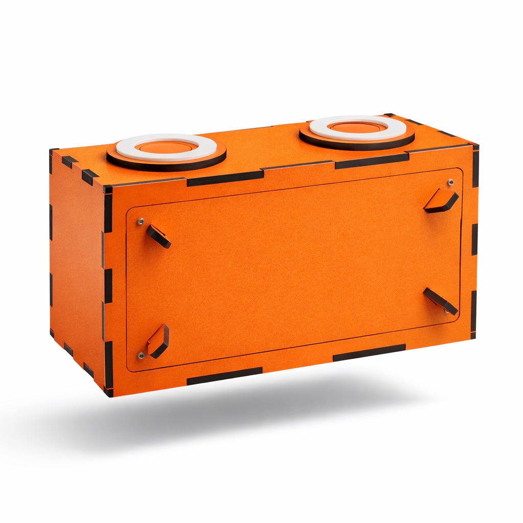ACHOO! MDF Tissue Box Holder | Premium Wooden Tissue Dispenser (9×5×3.5 inch)