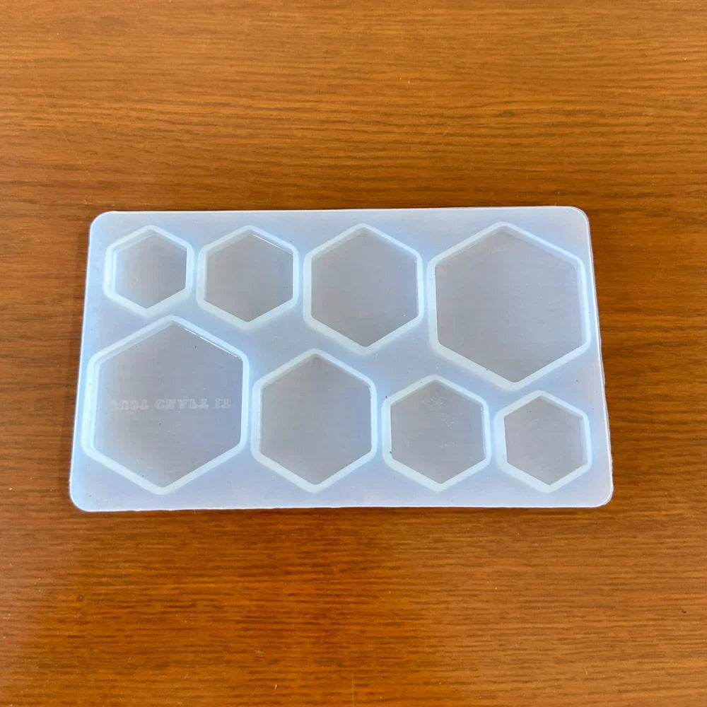 Hexagon 8 cavity 8Γ13.5cm Silicon Mould