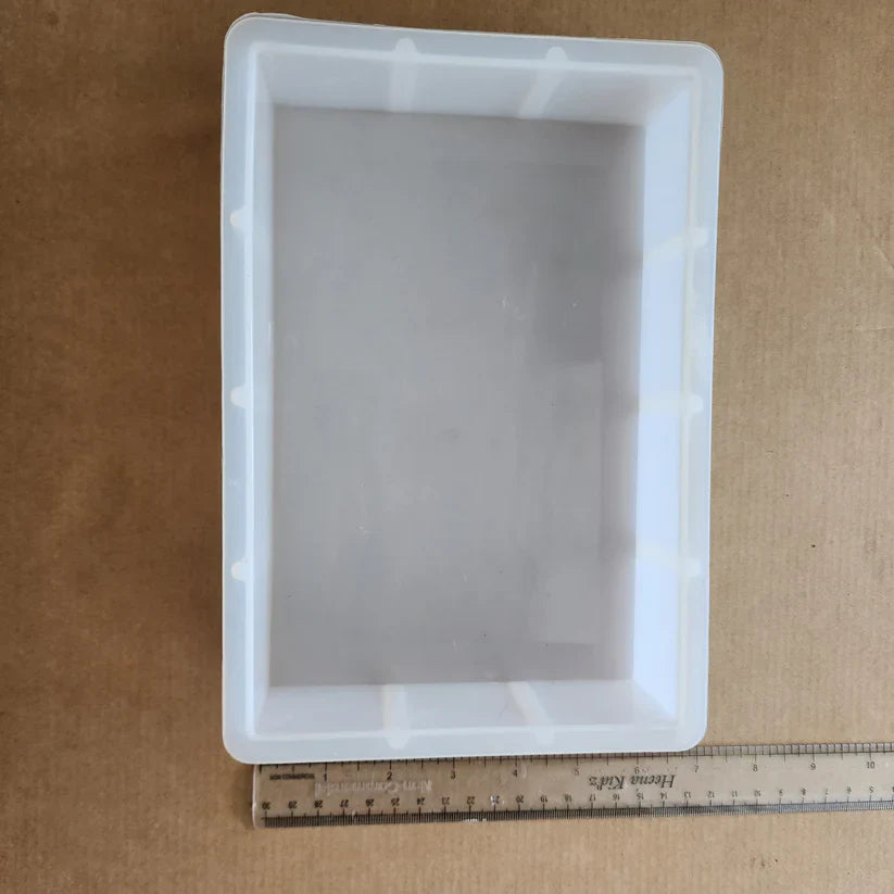 Rectangle Shape Wedding Mould 25x17 cm 50mm Depth Silicon Mould