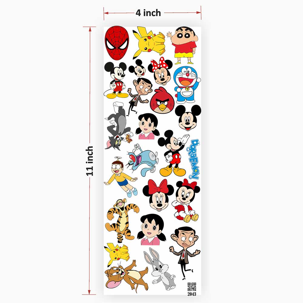 Cartoons Mix UV DTF Sticker for Resin art 2043
