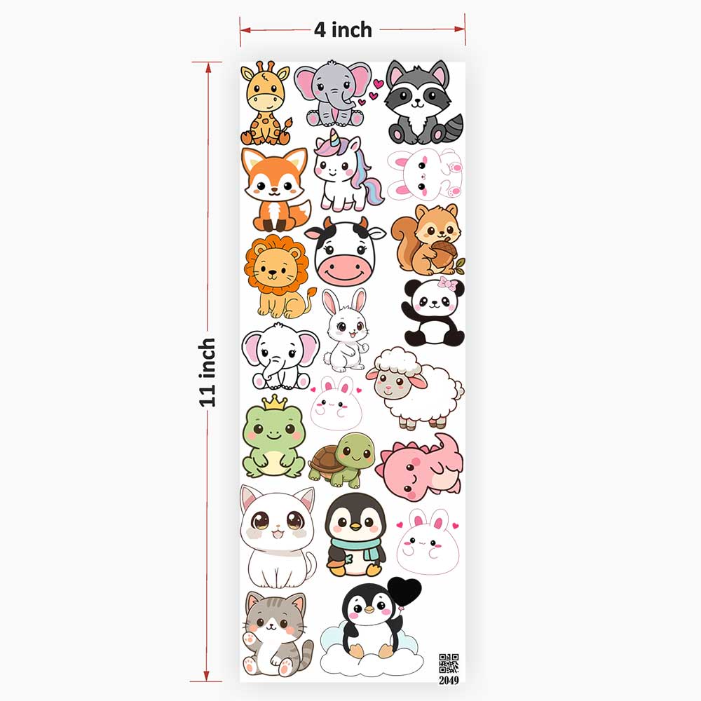 Cartoons UV DTF Sticker for Resin art 2049