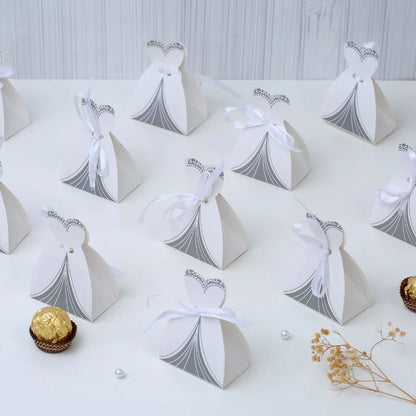 Bride Style Shaped Candy Folding Storage Box