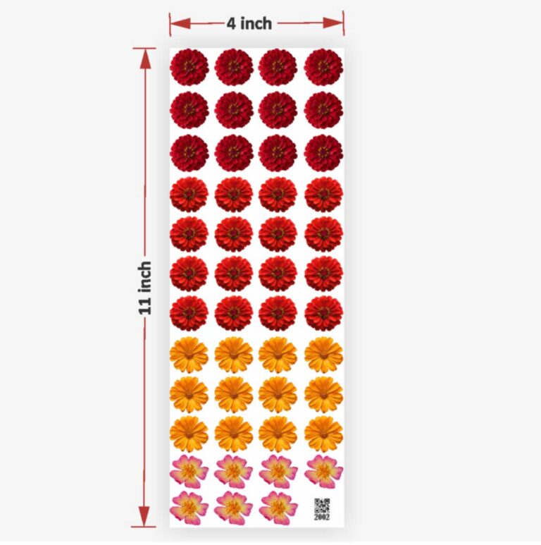 Flowers UV DTF Sticker for Resin art 2002