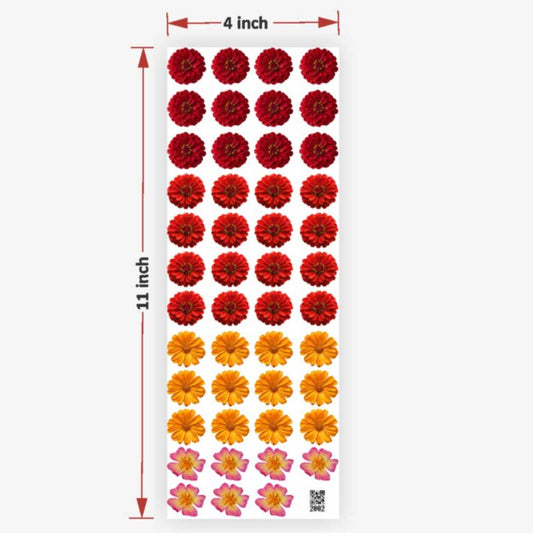 Flowers UV DTF Sticker for Resin art 2002