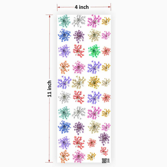 Flowers UV DTF Sticker for Resin art 2118