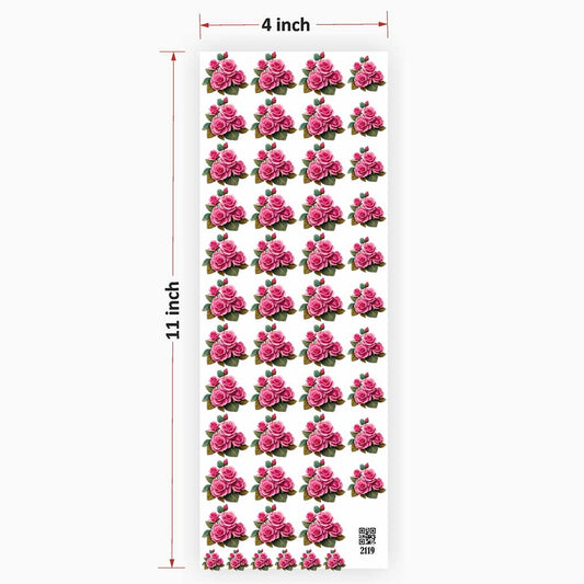 Flowers UV DTF Sticker for Resin art 2119