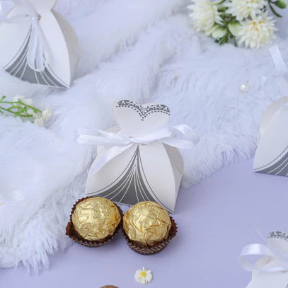 Bride Style Shaped Candy Folding Storage Box
