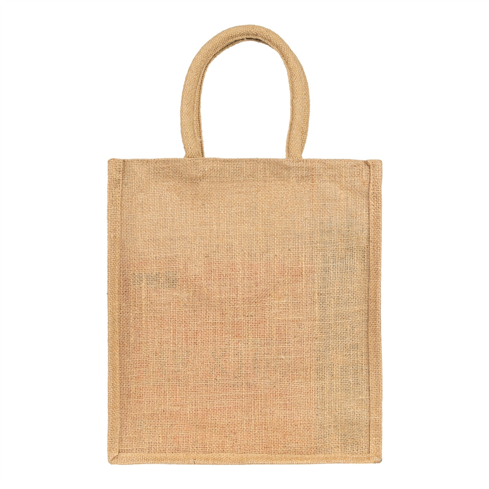 12x14x5 inch Natural Jute Bag – Without Zip