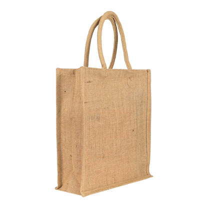 12x14x5 inch Natural Jute Bag – Without Zip