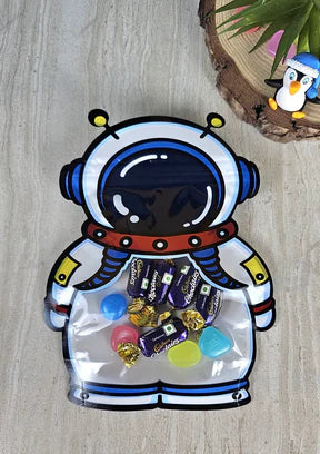 Astronaut Animal Design Ziplock Pouches For Gifting