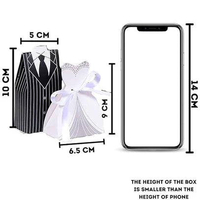 Bride Style Shaped Candy Folding Storage Box