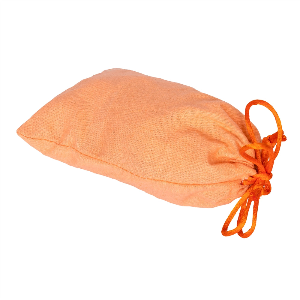 Plain Peach Jute Drawstring Pouch | Eco-Friendly Return Gift Bag
