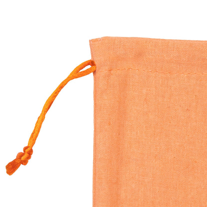 Plain Peach Jute Drawstring Pouch | Eco-Friendly Return Gift Bag