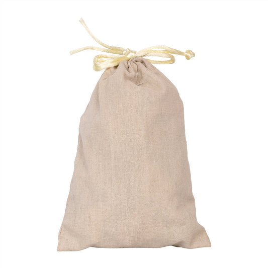Natural Beige Jute Drawstring Pouch | Eco-Friendly Wedding Return Gift Bag