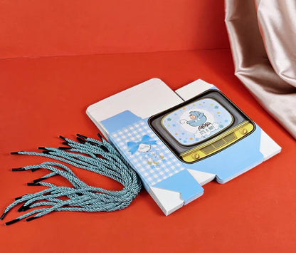 TV Shape Gift Boxes With Handle - It's A Boy (Blue)