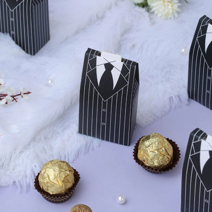 Groom Style Shaped Candy Folding Storage Box
