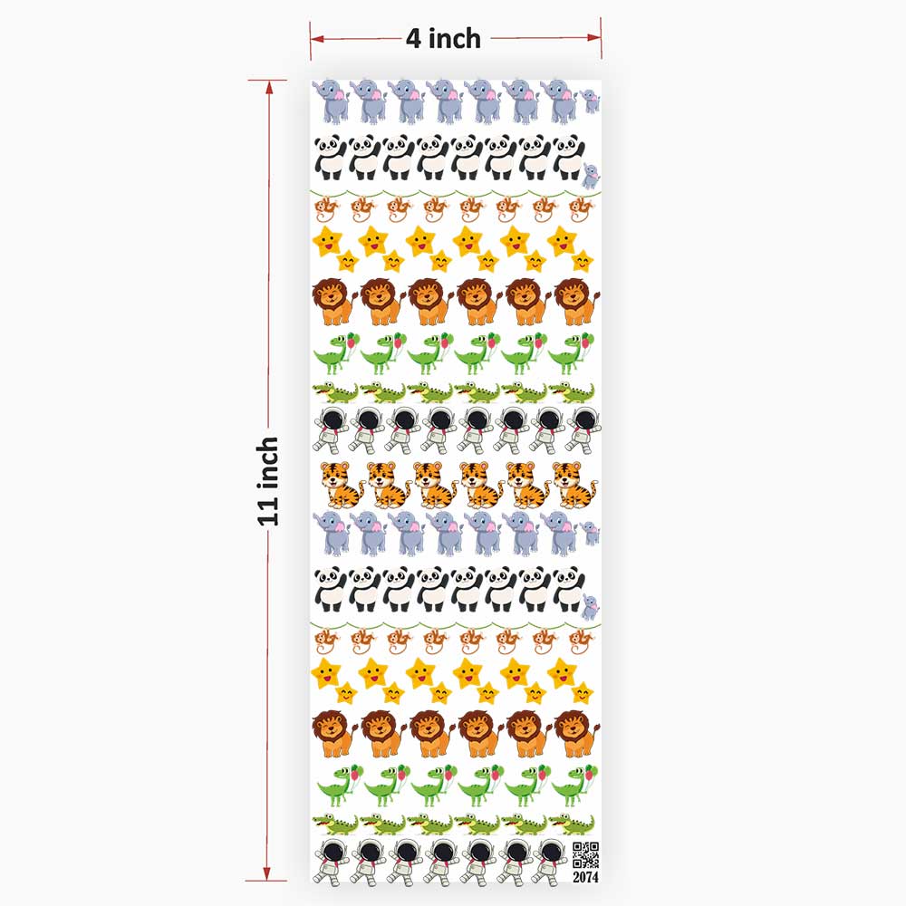 Cartoon Mix UV DTF Sticker for Resin art 2074