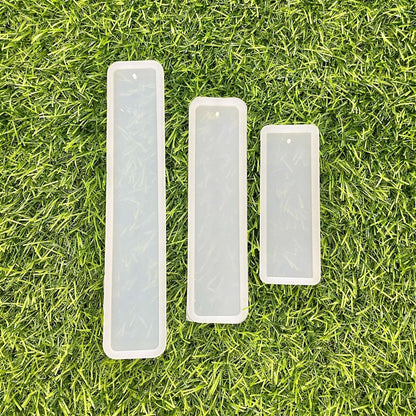 Bookmark 3pcs Mould 8x4cm 6x4cm 4x4cm 3mm Depth