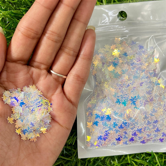 Crystal Blue Star Sequin Mix
