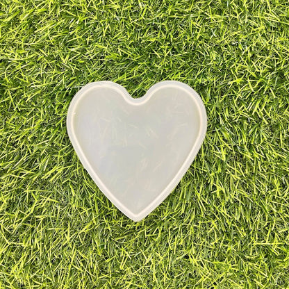 Heart 4In 10x9cm 8mm Depth SIlicone Mould