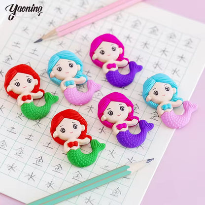 3D Mermaid Eraser for Kids – Single Piece (Assorted Designs)