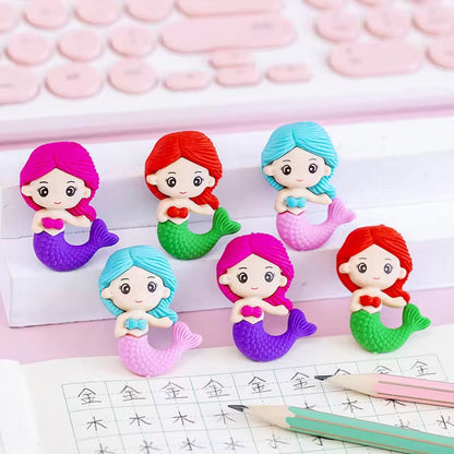 3D Mermaid Eraser for Kids – Single Piece (Assorted Designs)