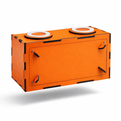 ACHOO! MDF Tissue Box Holder | Premium Wooden Tissue Dispenser (9×5×3.5 inch)