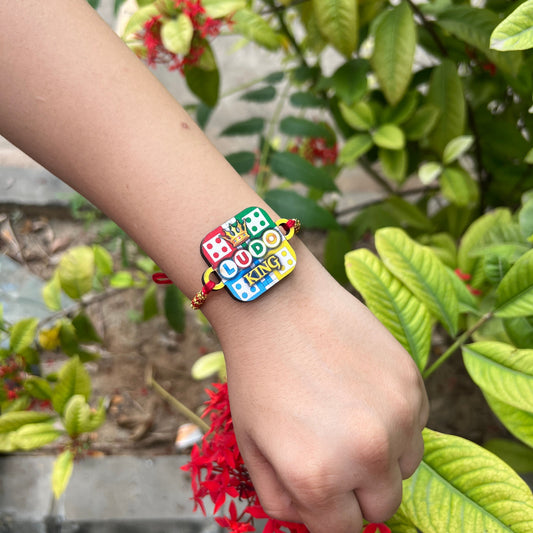 Ludo King Rakhi – MDF Printed Rakhi for Kids