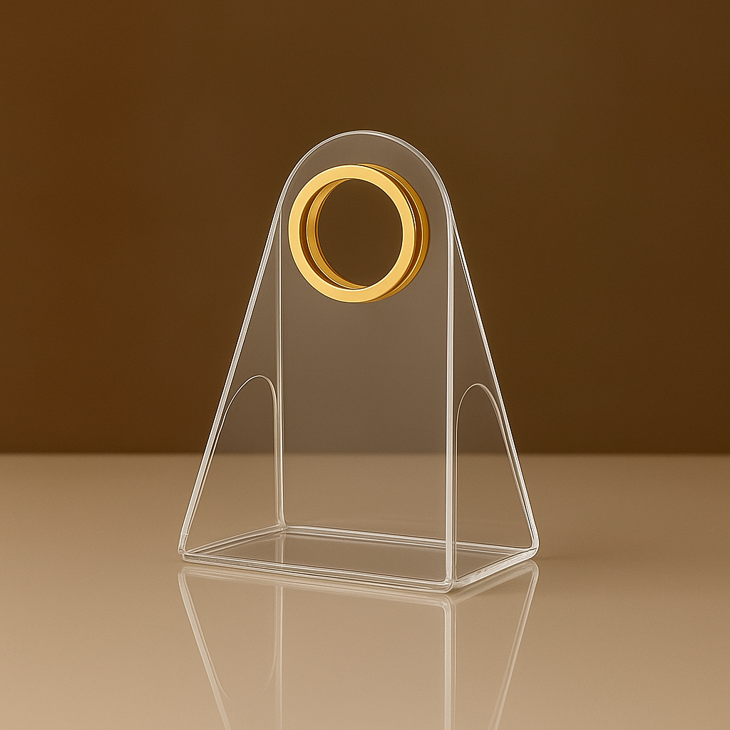 Mini Acrylic Luxe Bag – 4x3x2 Inch