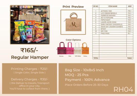 Regular Wedding Room Hamper – ₹165 (RH04)