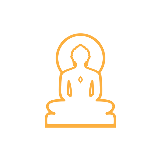 Mahavir Swami Outline - 3.5 Inch