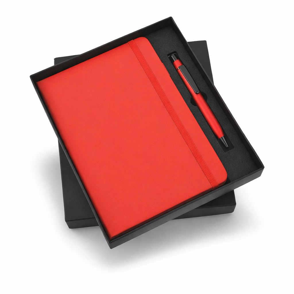 SR-138 / SR-139 / SR-140 / SR-141 Premium A5 Diary & Metal Pen Corporate Gift Set