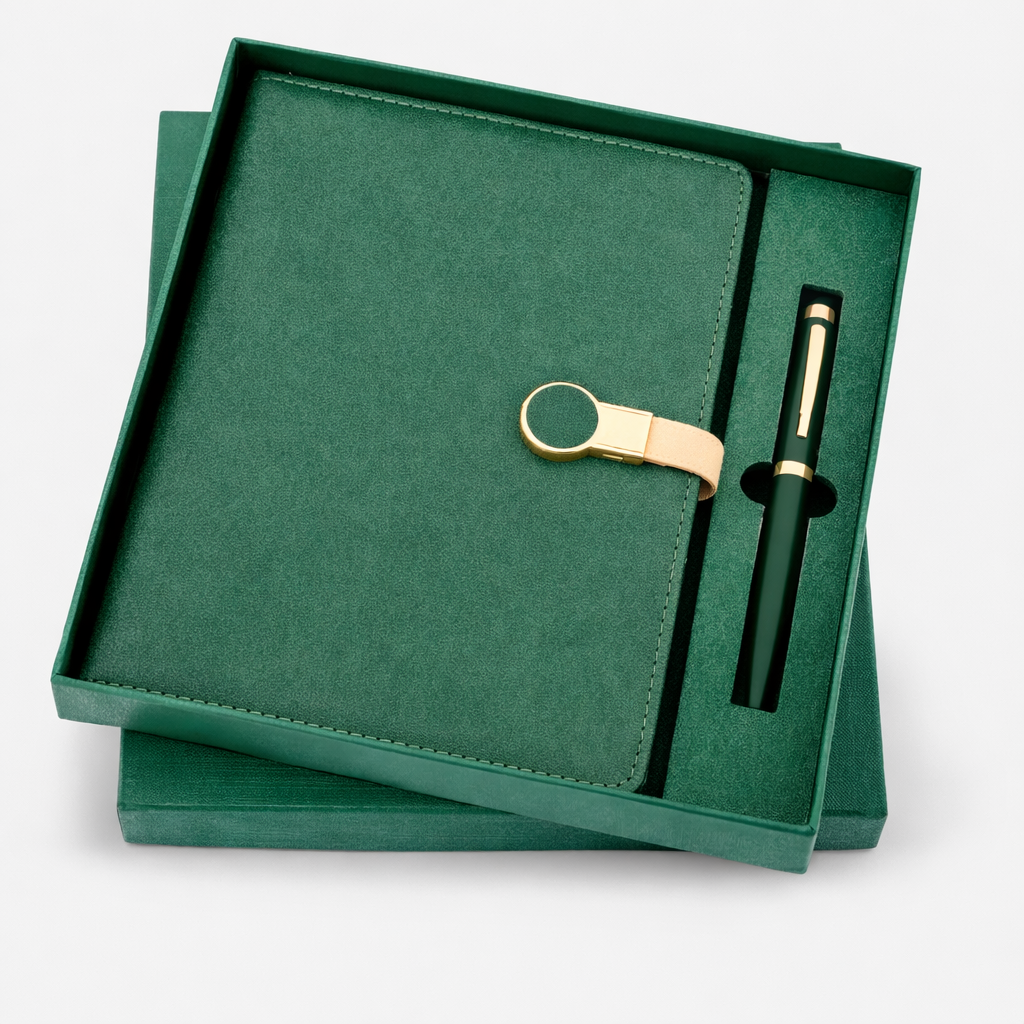 SR-304 / SR-305 Premium Corporate Hamper – Royale Metal Pen & A5 Diary Gift Set