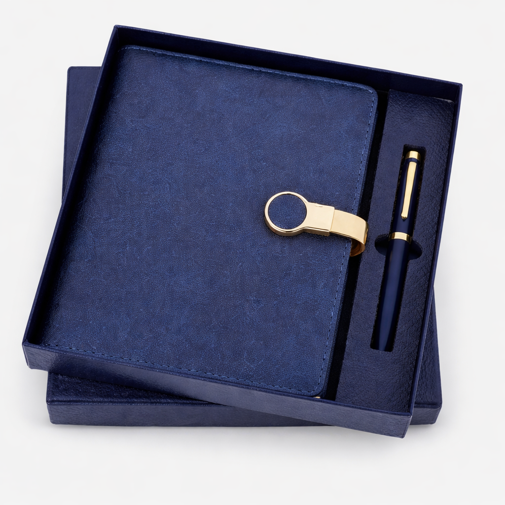 SR-304 / SR-305 Premium Corporate Hamper – Royale Metal Pen & A5 Diary Gift Set