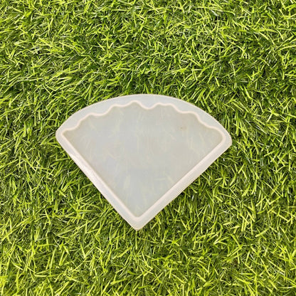 Triangle Pizza Coaster 4Inch 10x10cm 5mm Depth Silicone Mould