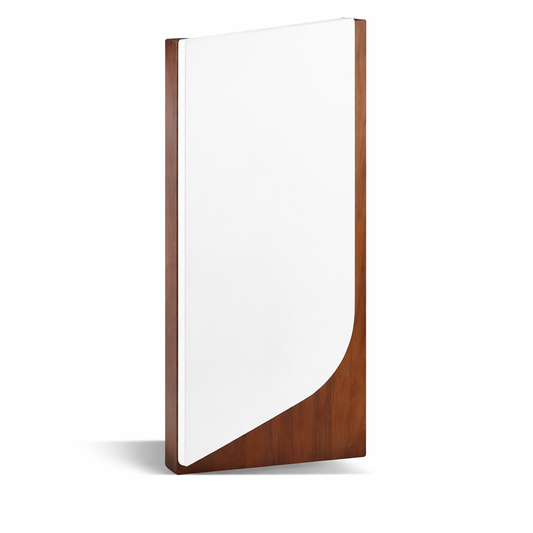 Premium Wooden Curved Edge Trophy – Elegant Corporate Award (12 x 5.5 Inch)