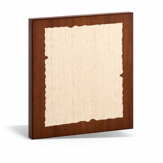 Classic Wooden Certificate Plaque Trophy – Premium Recognition Frame (8 x 10 Inch)