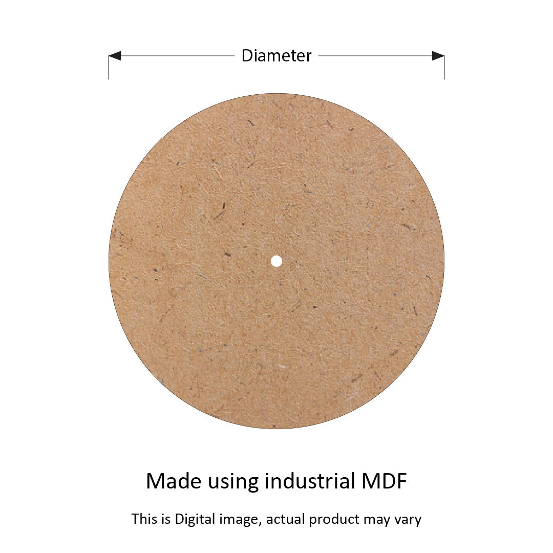 Round Clock MDF Base