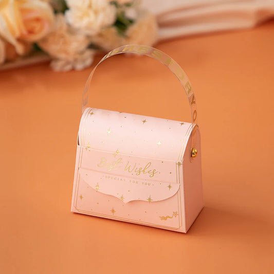 Decorative Folding Storage Box/ Purse style for Return Gift, Birthday, Valentine's Day