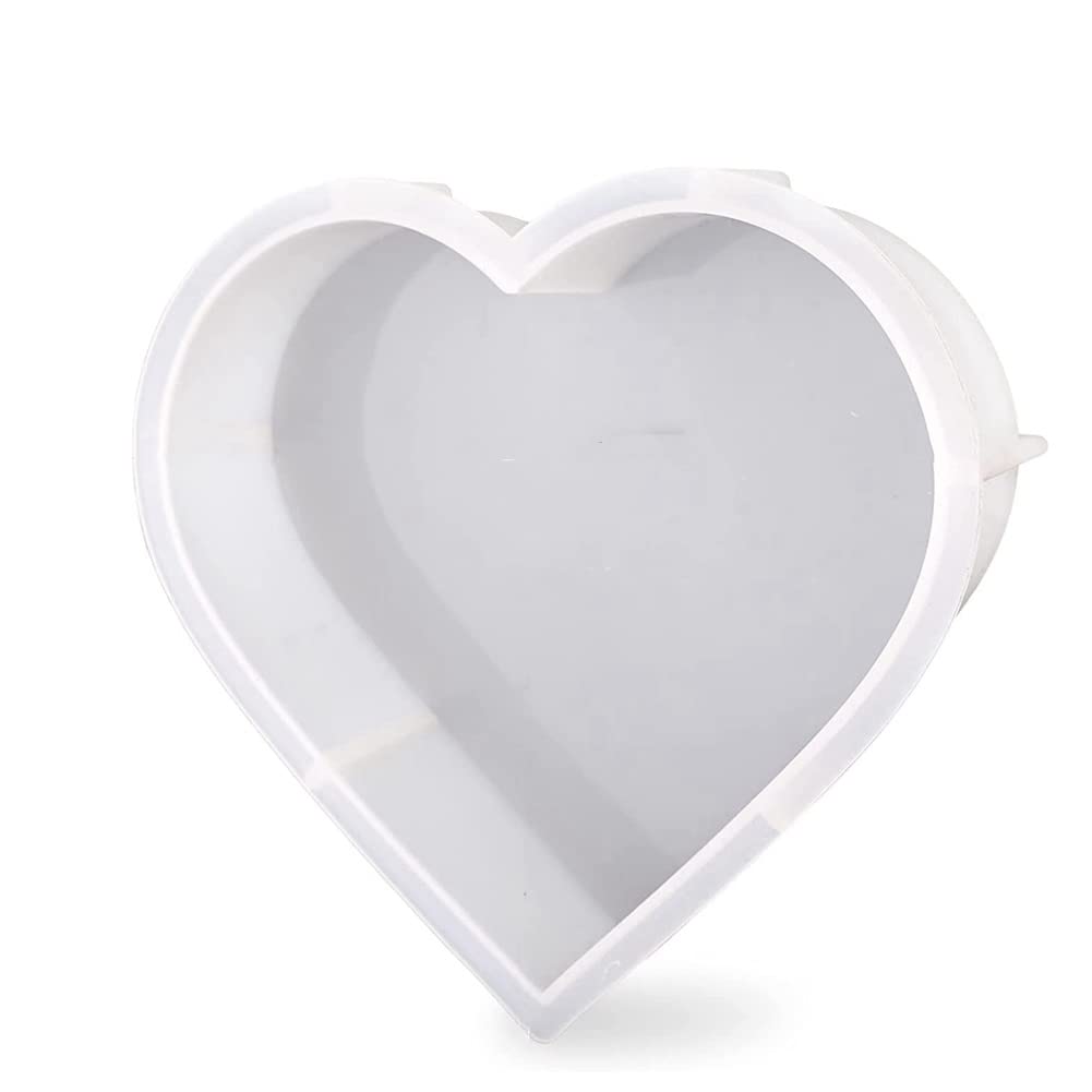 Heart Shape 8inch Wedding Mould 50mm Depth Silicon Mould