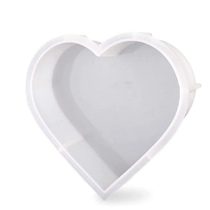 Heart Shape 8inch Wedding Mould 50mm Depth Silicon Mould