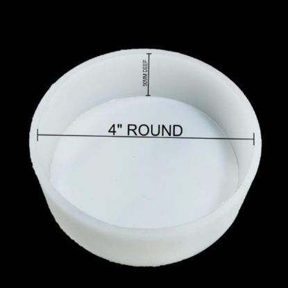 Round Shape Wedding Mould 4 Inch 50mm Depth Silicon Mould